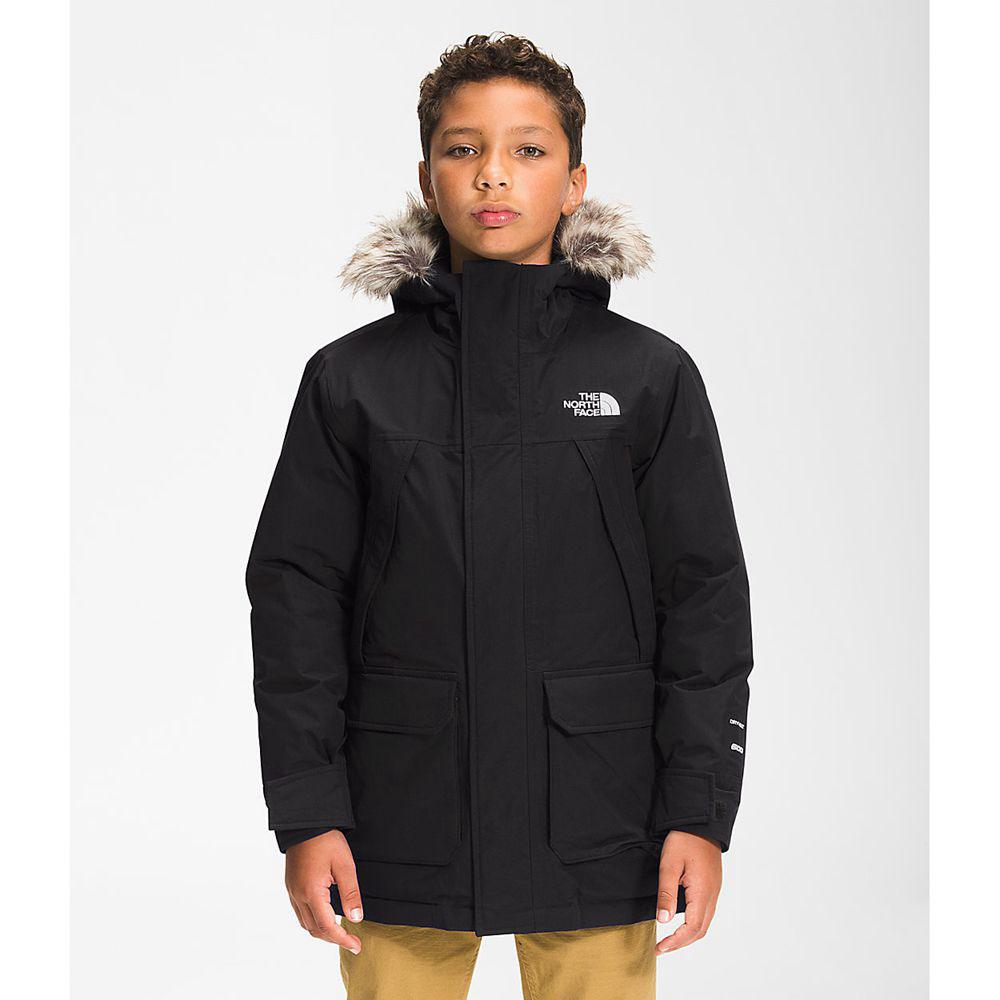 The North Face Mcmurdo Αγόρια Πανωφόρια - Μαυρα (PYXQ71624)